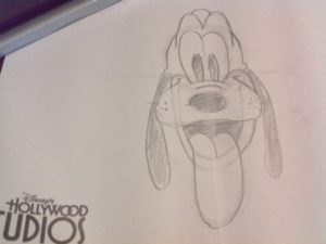 Pluto drawing